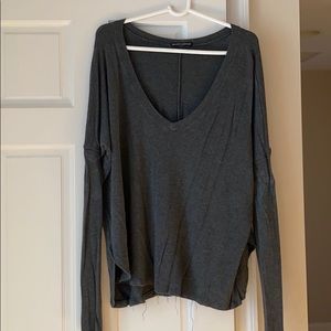 Oversized brandy Melville grey sweater